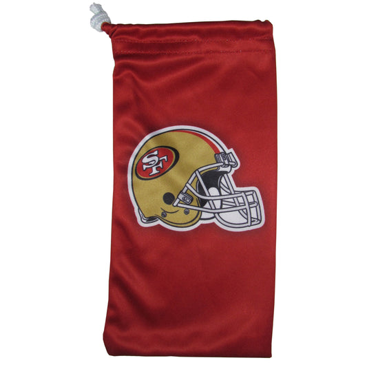 San Francisco 49ers Sunglasses / Glasses Microfiber Bag (NFL Football)