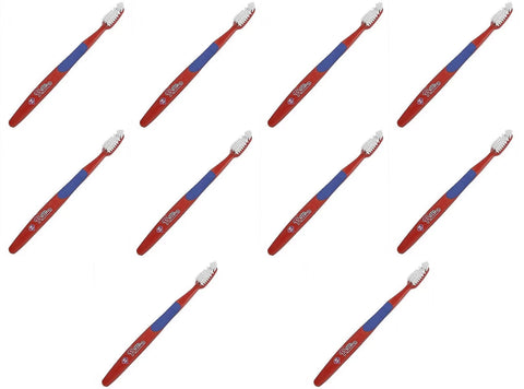 Lot of 10 Philadelphia Phillies Adult Soft Toothbrush MLB Licensed Baseball