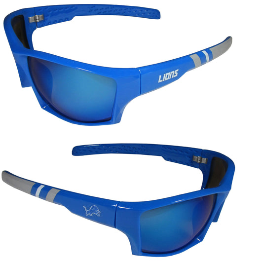 Detroit Lions Edge Wrap Sunglasses (Licensed NFL Football) BL1