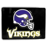 Minnesota Vikings 3-D Metal Logo Rectangle Hitch Cover NFL Football