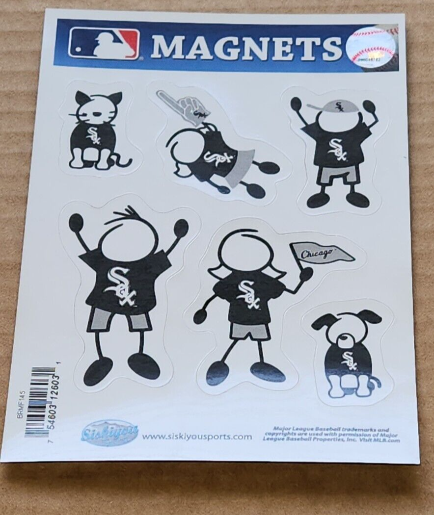 Chicago White Sox Family Magnets MLB Baseball