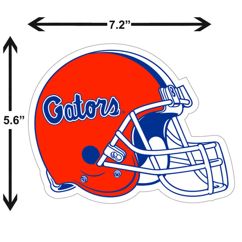 Florida Gators Helmet Vinyl Auto or Flat Surface Decal (NCAA)
