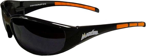 Miami Marlins Wrap Sunglasses MLB Baseball