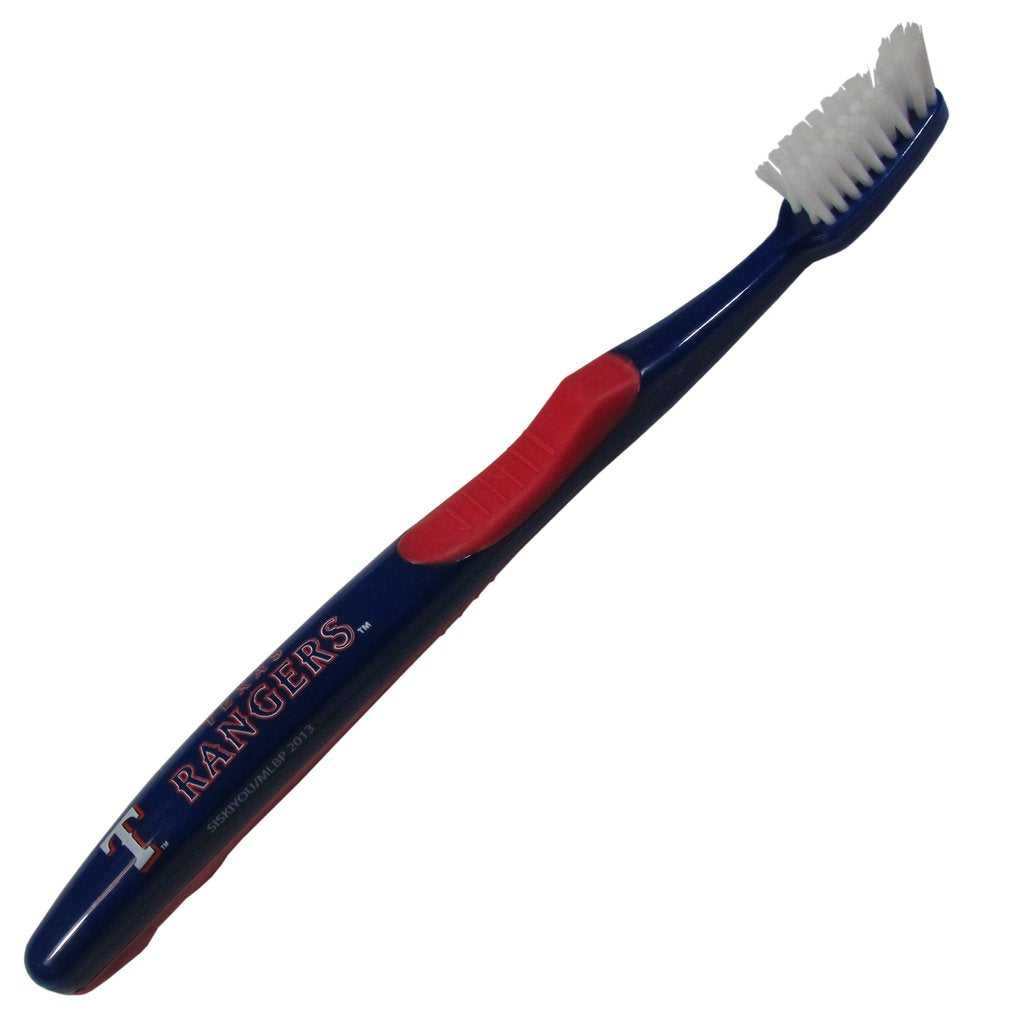 Lot of 10 Texas Rangers Adult Soft Toothbrush MLB Licensed Baseball