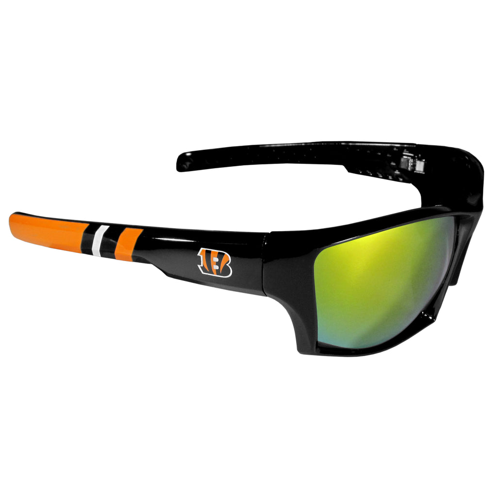 Cincinnati Bengals Edge Wrap Sunglasses (Licensed NFL Football)