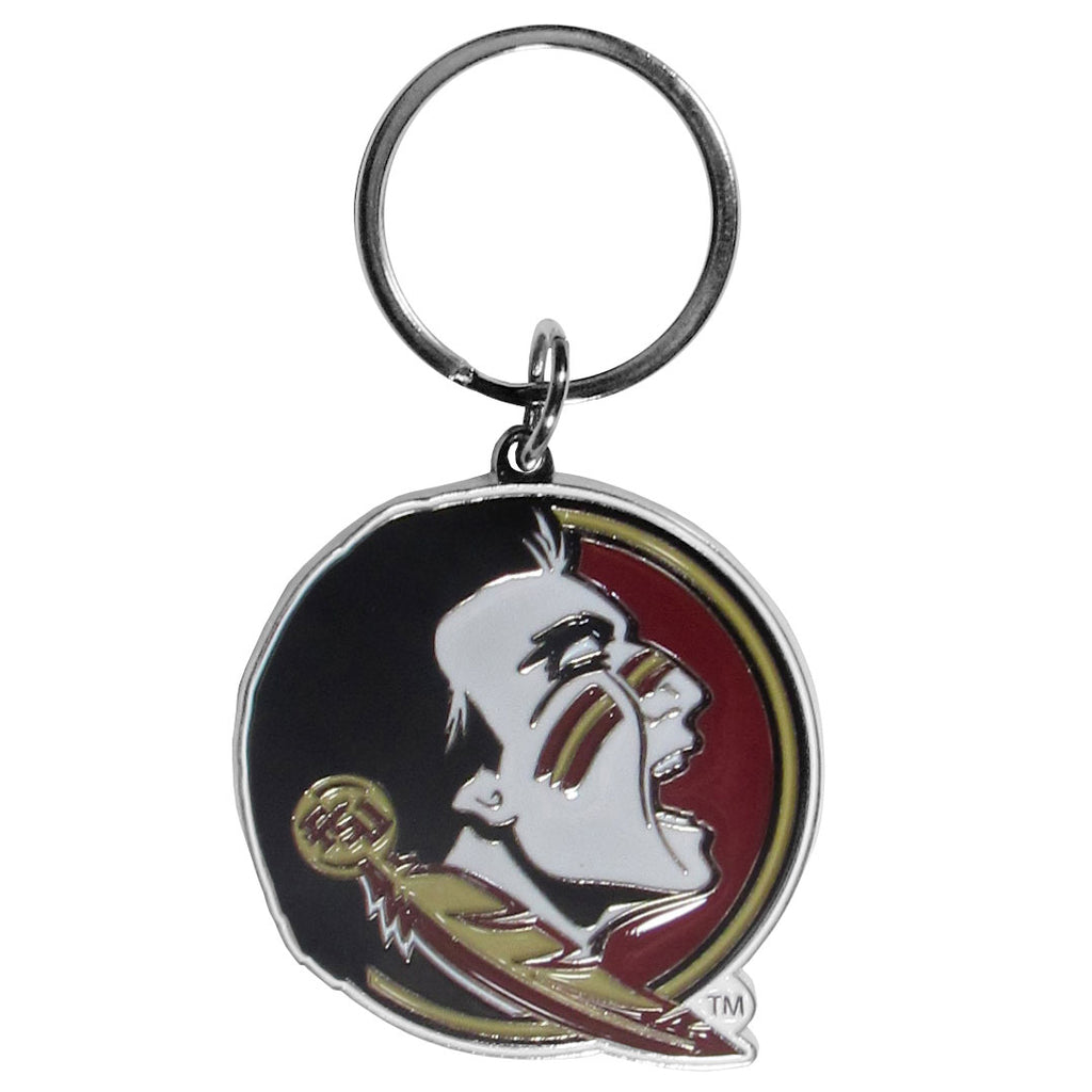 Florida State Seminoles Enameled Logo Metal Key Chain NCAA