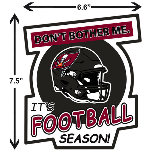 Tampa Bay Buccaneers Don't Bother Me Vinyl Auto or Flat Surface Decal NFL