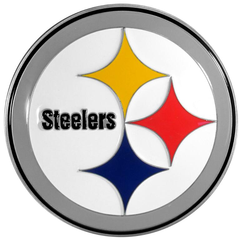 Pittsburgh Steelers 3-D Metal Hitch Cover Cap (NFL)