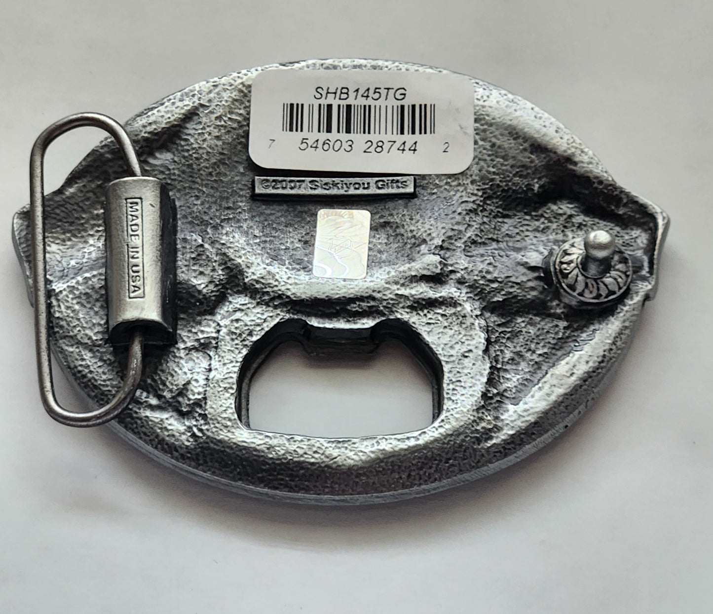 Minnesota Wild Tailgater Belt Buckle with Bottle Opener (NHL)