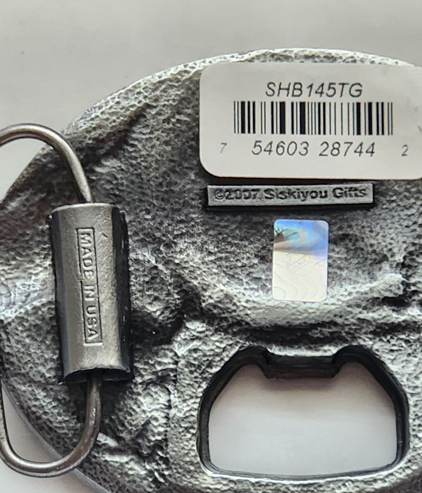 Minnesota Wild Tailgater Belt Buckle with Bottle Opener (NHL)