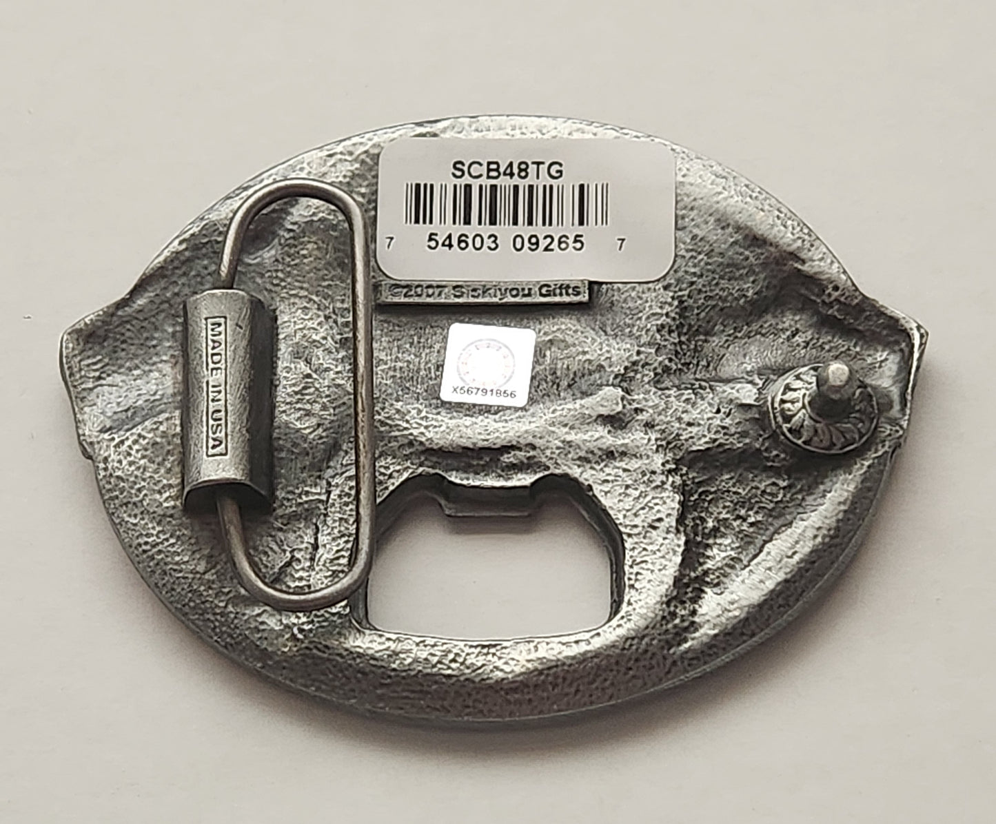 Oklahoma Sooners Tailgater Belt Buckle with Bottle Opener (NCAA)
