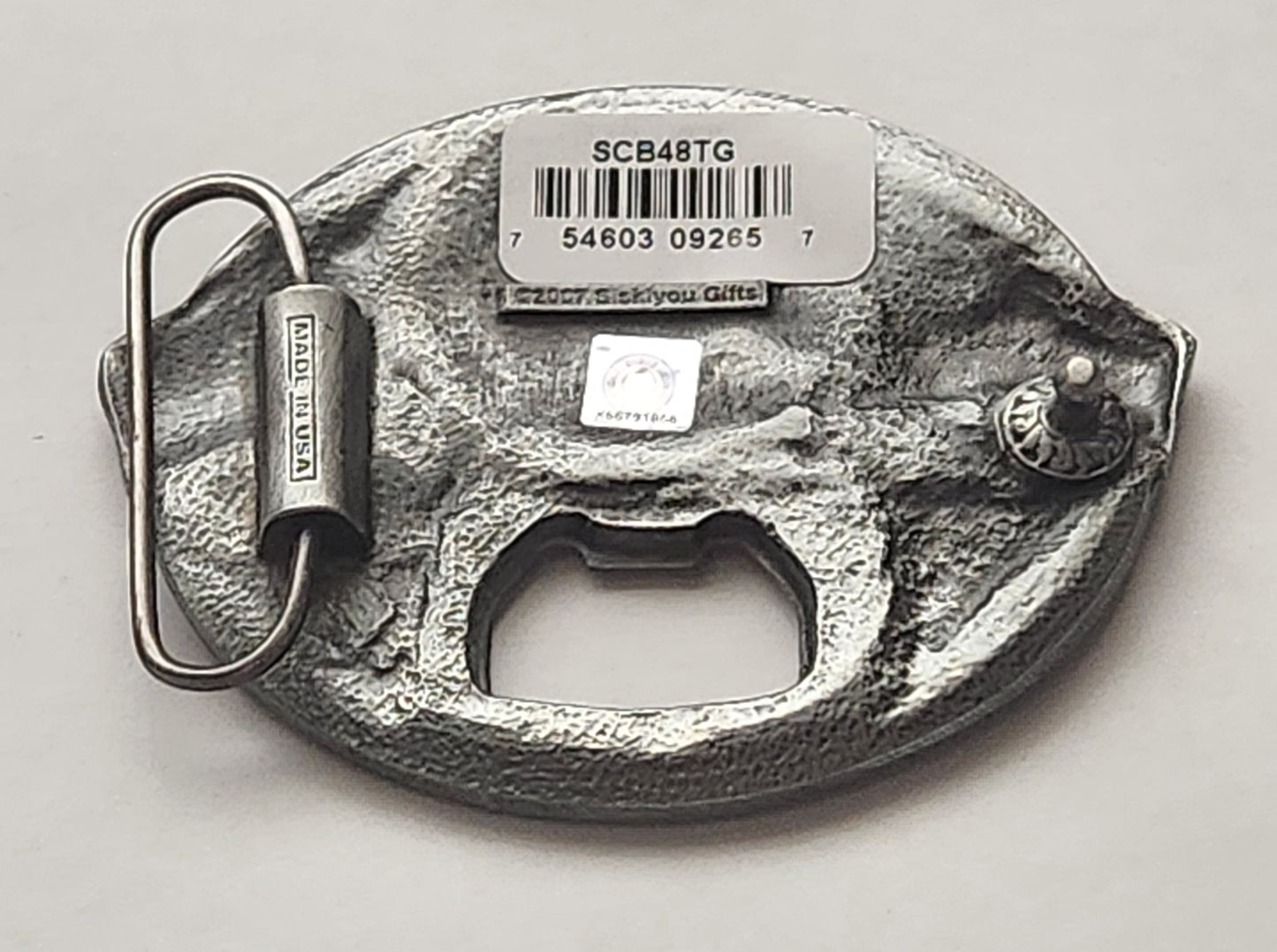 Oklahoma Sooners Tailgater Belt Buckle with Bottle Opener (NCAA)