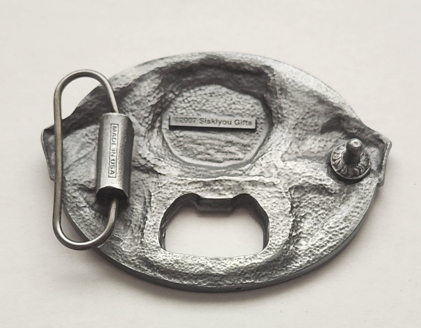 U.S. Marine Corps Tailgater Belt Buckle with Bottle Opener (Military)