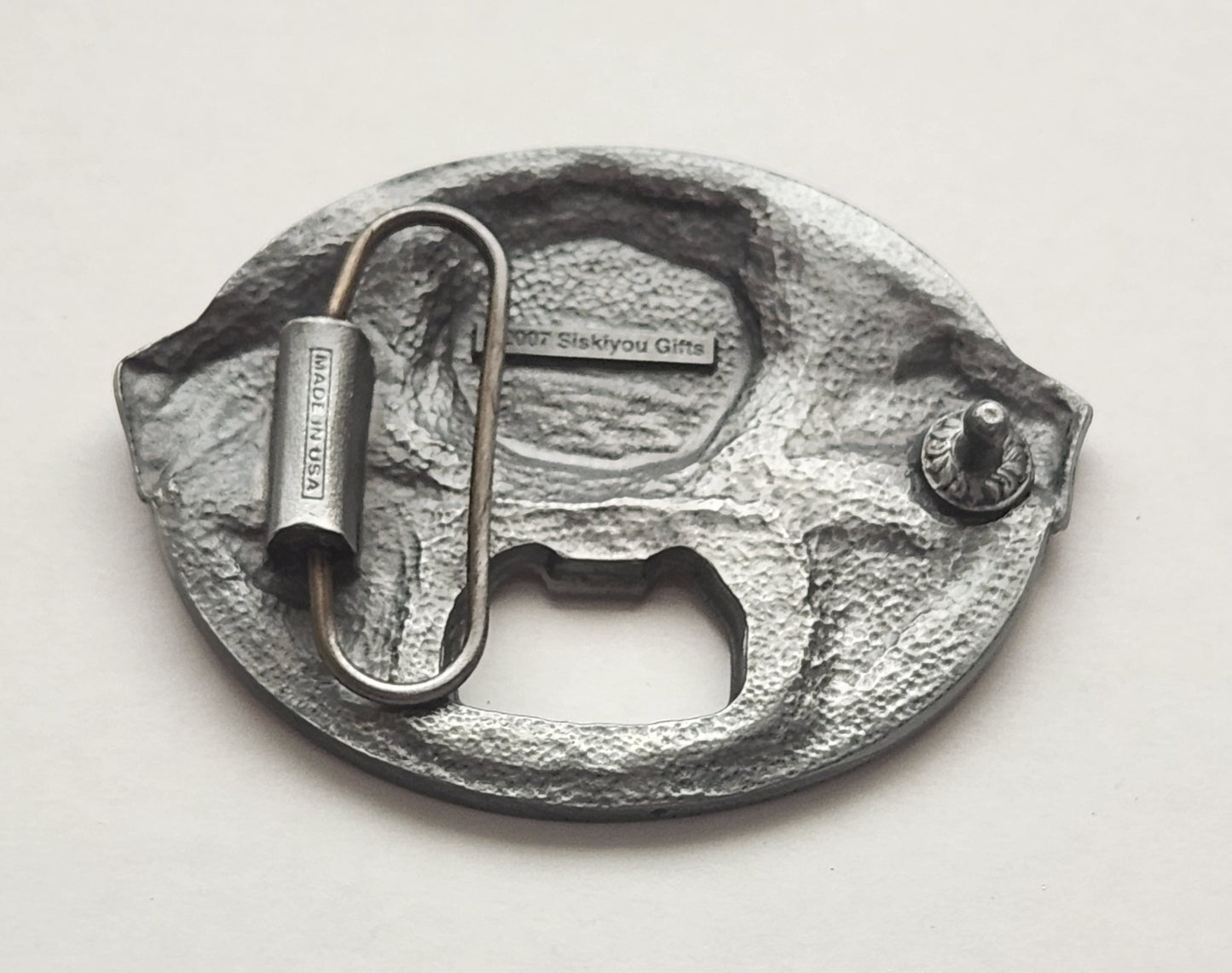 U.S. Marine Corps Tailgater Belt Buckle with Bottle Opener (Military)