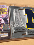 Michigan Wolverines Solid Metal 3D Collector License Plate NCAA Licensed