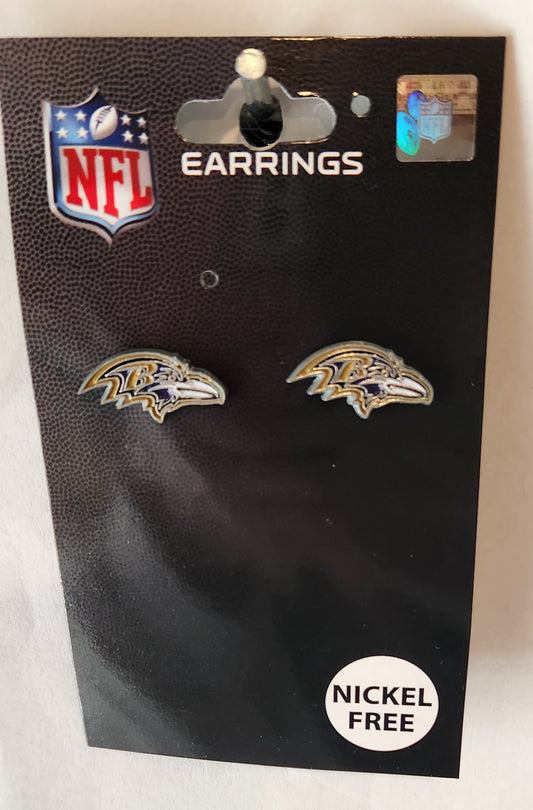 Baltimore Ravens Stud Earrings (NFL)