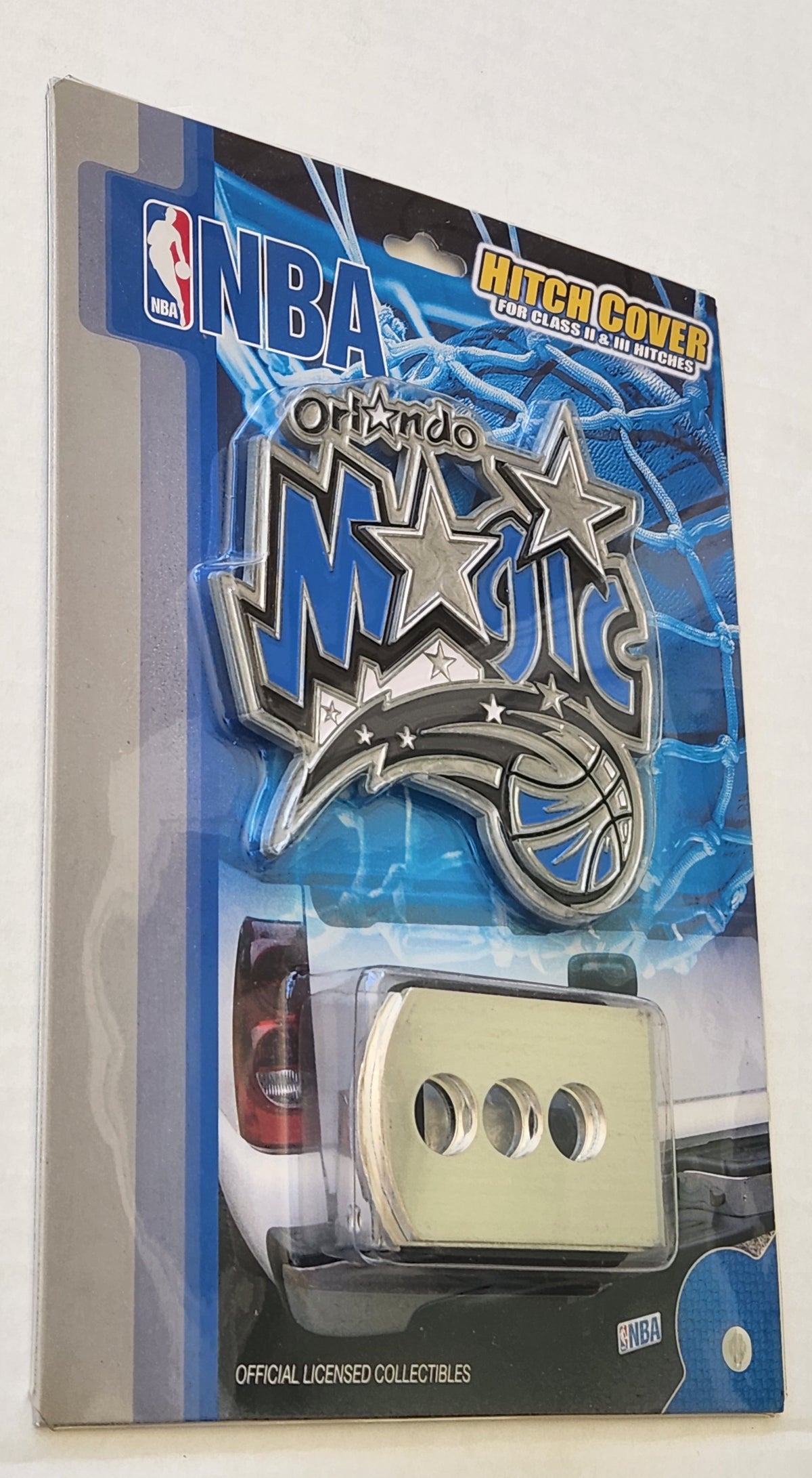 Orlando Magic 3-D Metal Hitch Cover NBA Licensed Basketball