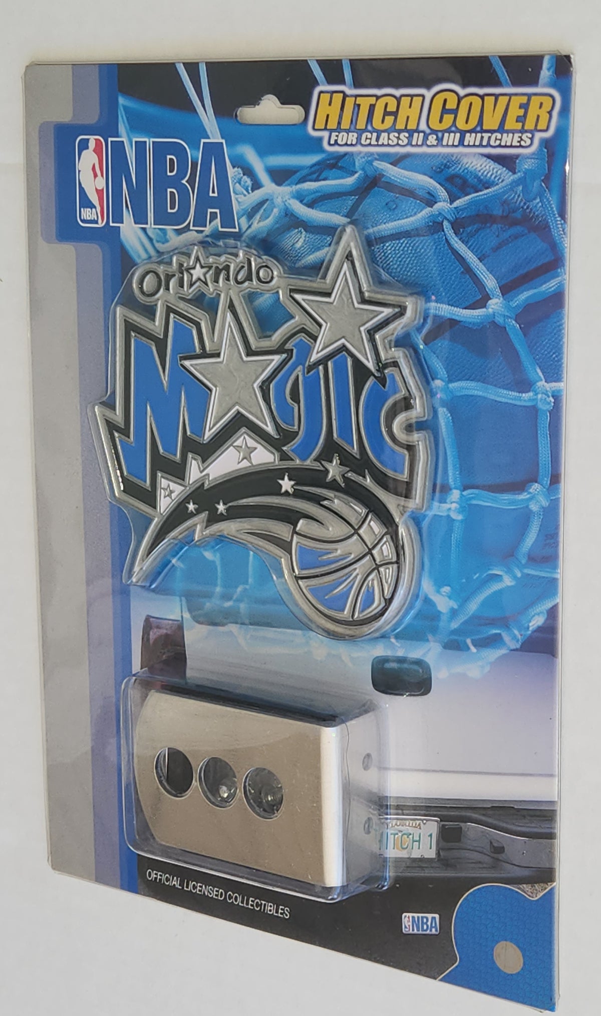 Orlando Magic 3-D Metal Hitch Cover NBA Licensed Basketball