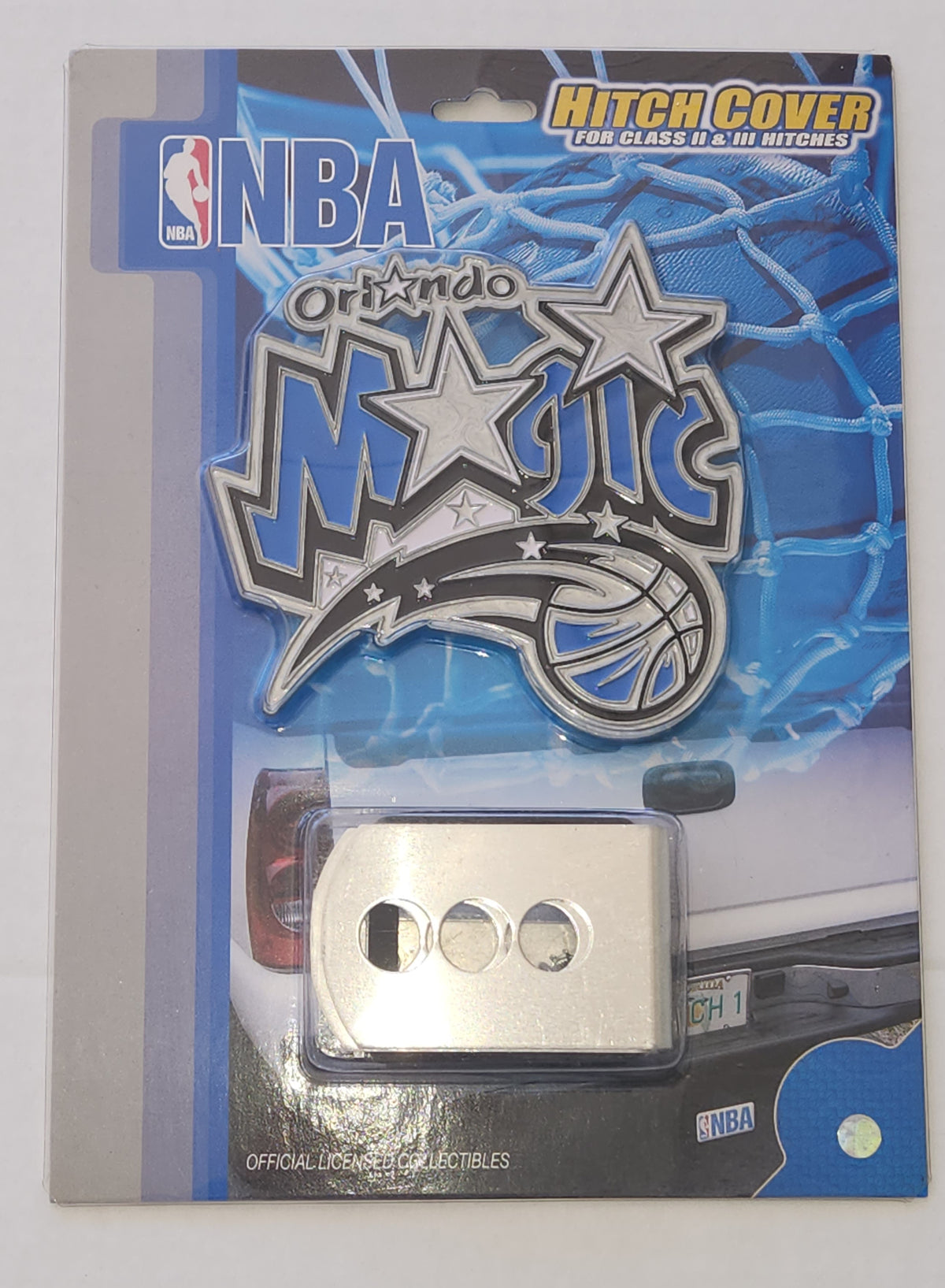 Orlando Magic 3-D Metal Hitch Cover NBA Licensed Basketball