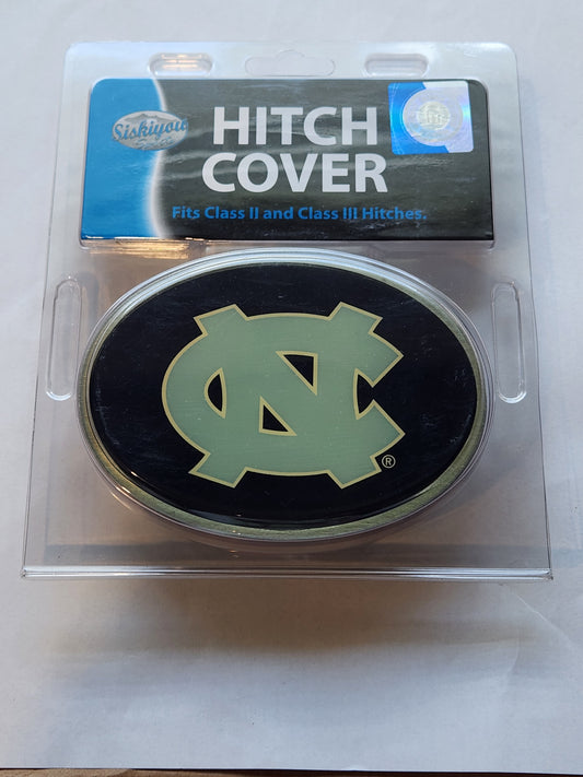 North Carolina Tar Heels Metal Oval Hitch Cover (NCAA)