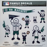 Seattle Mariners Outdoor Rated Vinyl Family Decals MLB Baseball