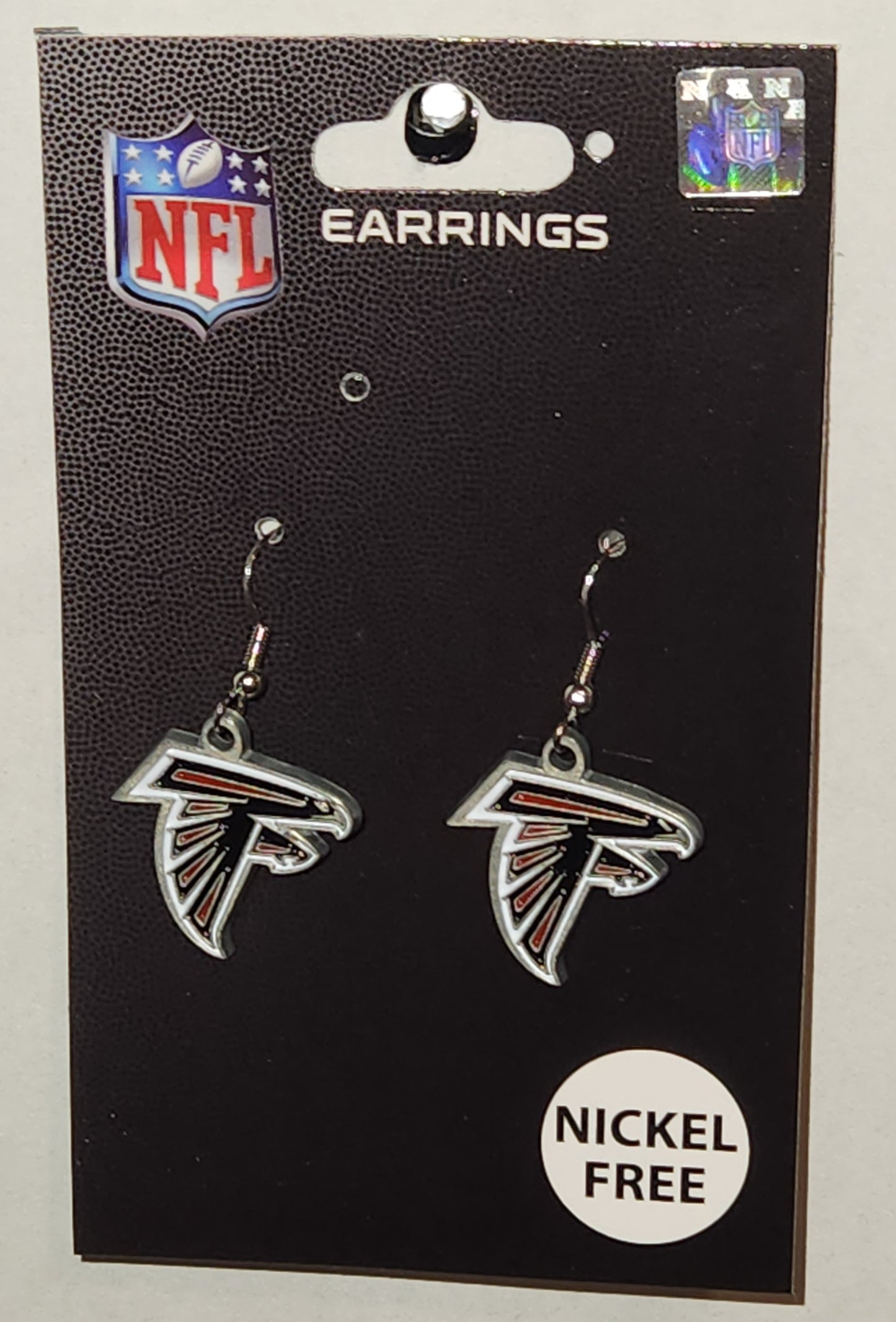 Atlanta Falcons Dangle Earrings (Zinc) NFL Football