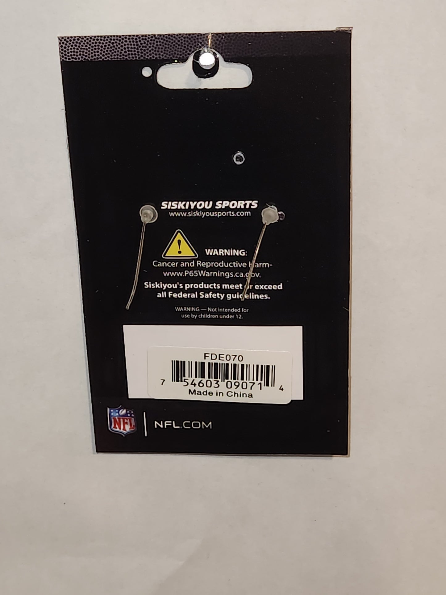 Atlanta Falcons Dangle Earrings (Zinc) NFL Football