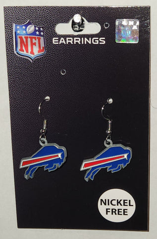 Buffalo Bills Dangle Earrings (Zinc) NFL