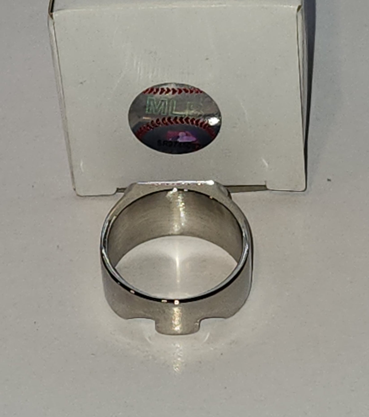 Chicago Cubs Steel Ring Bottle Opener Size 11 - MLB Licensed Baseball