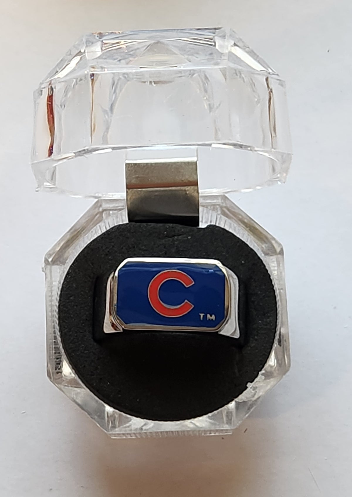 Chicago Cubs Steel Ring Bottle Opener Size 11 - MLB Licensed Baseball