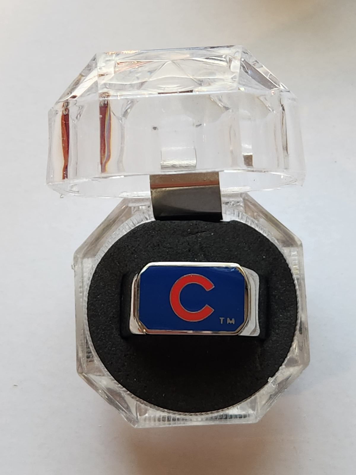 Chicago Cubs Steel Ring Bottle Opener Size 11 - MLB Licensed Baseball