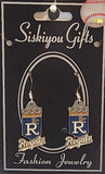 Kansas City Royals Dangle Earrings Licensed MLB Baseball