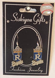 Kansas City Royals Dangle Earrings Licensed MLB Baseball