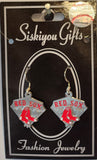 Boston Red Sox Dangle Earrings Licensed MLB Baseball