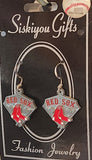 Boston Red Sox Dangle Earrings Licensed MLB Baseball