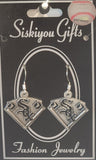 Chicago White Sox Dangle Earrings Licensed MLB Baseball