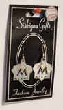 Miami Marlins Dangle Earrings Licensed MLB Baseball Jewelry