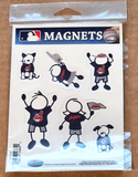 Cleveland Indians Family Magnets MLB Baseball