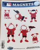 Los Angeles Angels Family Magnets MLB Baseball