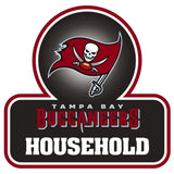 Tampa Bay Buccaneers Household Vinyl Auto or Flat Surface Decal NFL