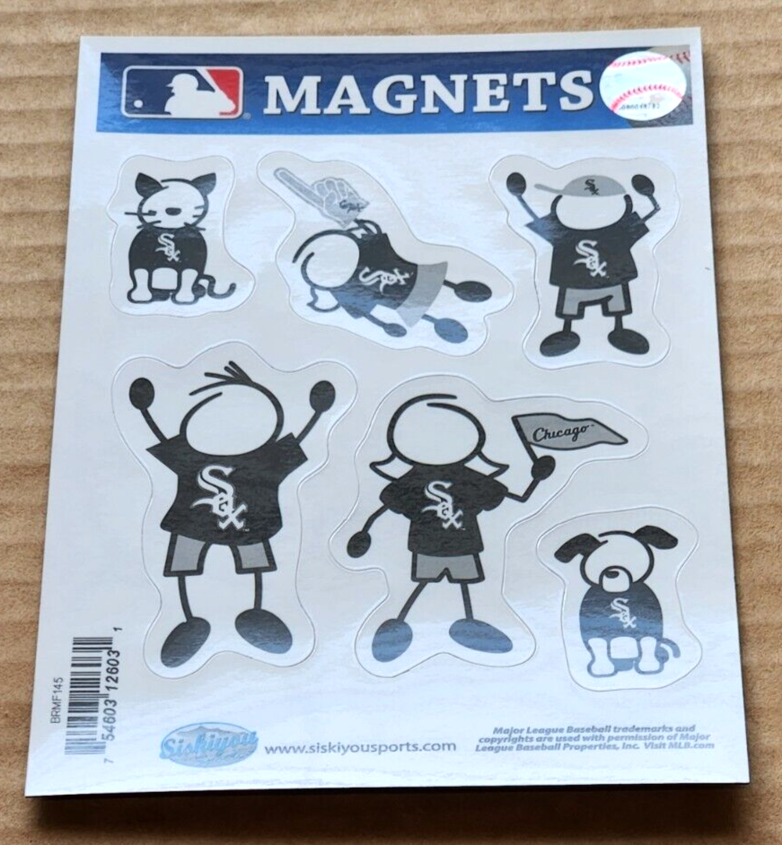 Chicago White Sox Family Magnets MLB Baseball