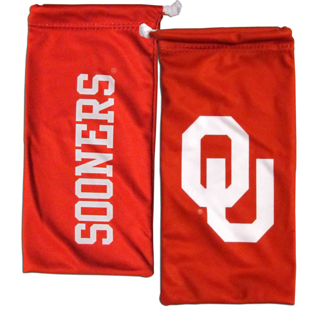 Oklahoma Sooners Wrap Sunglasses with Microfiber Bag (NCAA)