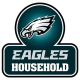 Philadelphia Eagles Household Vinyl Auto or Flat Surface Decal NFL