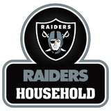 Las Vegas Raiders  Household Vinyl Auto or Flat Surface Decal NFL