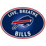 Buffalo Bills Live-Breath Vinyl Auto or Flat Surface Decal (NFL)