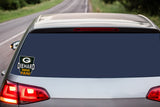 Green Bay Packers Die-Hard Fan Vinyl Auto or Flat Surface Decal NFL