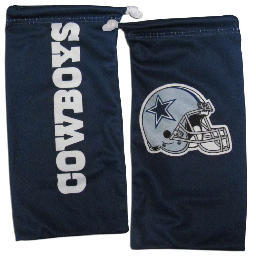 Dallas Cowboys Chrome Wrap Sunglasses with Microfiber Bag (NFL)