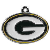 Green Bay Packers 2 inch Hoop Earrings NFL Licensed Football Jewelry