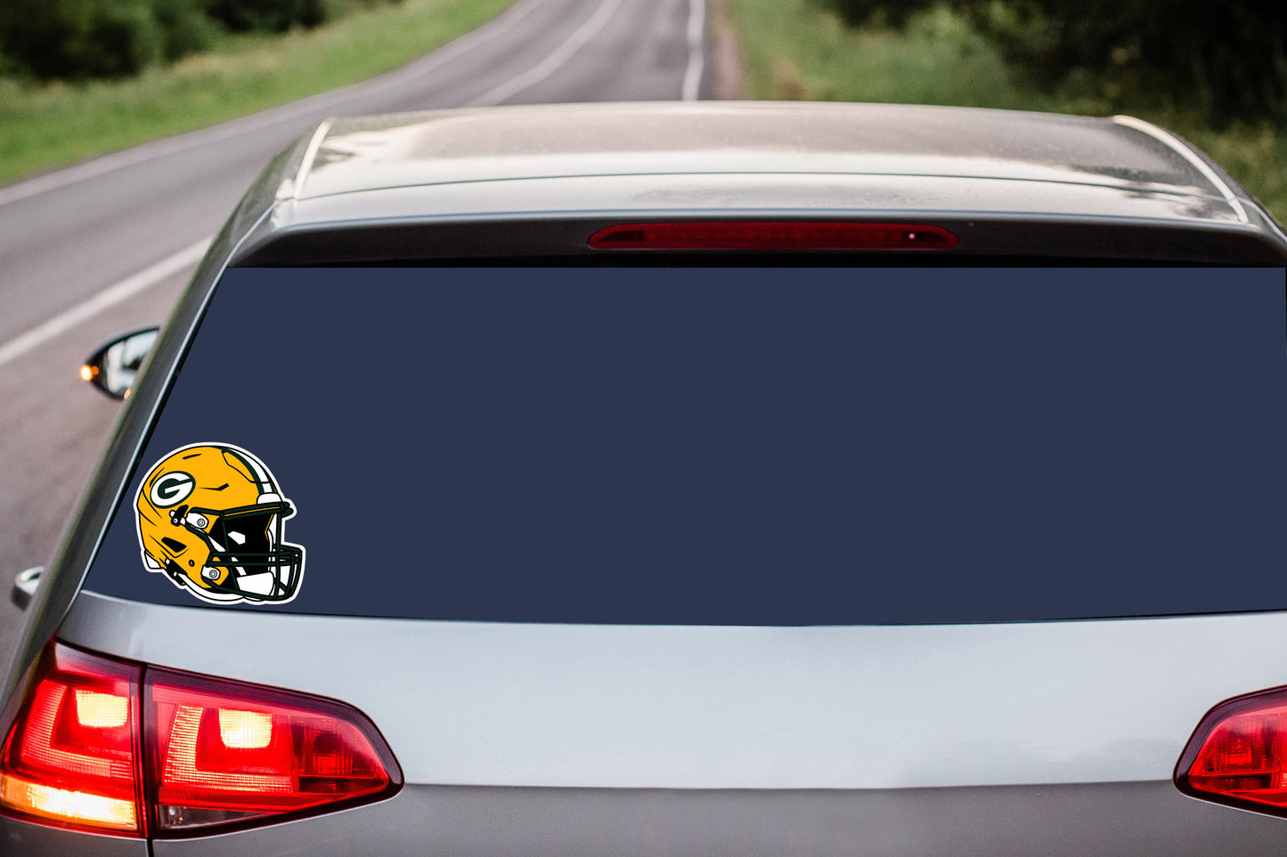 Green Bay Packers Helmet Vinyl Auto or Flat Surface Decal (NFL)