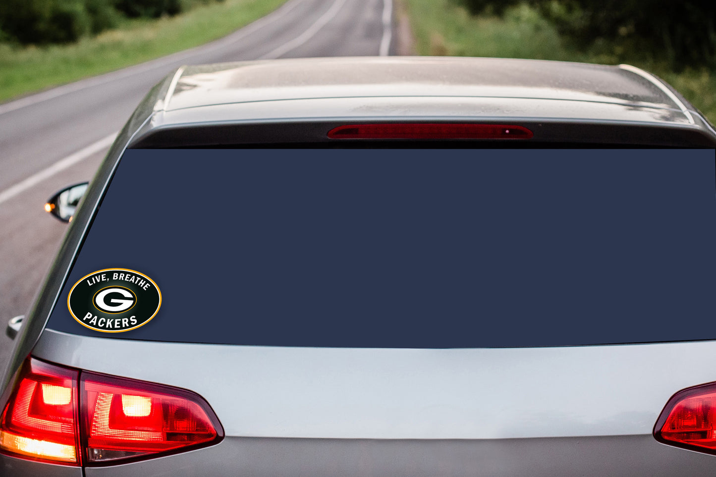 Green Bay Packers Live-Breath Vinyl Auto or Flat Surface Decal (NFL)